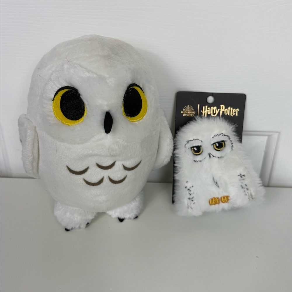 Harry Potter Soft Toy Hedwig Super Cute Hedwig Plush Funko Owl and Hair‎ Clip